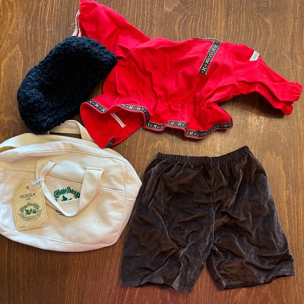 Lot of Cabbage Patch Doll Clothes